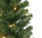 2 Pack 3.5ft. Pre-Lit Battery Operated Artificial Christmas Tree in Box Planter, Warm White LED Lights